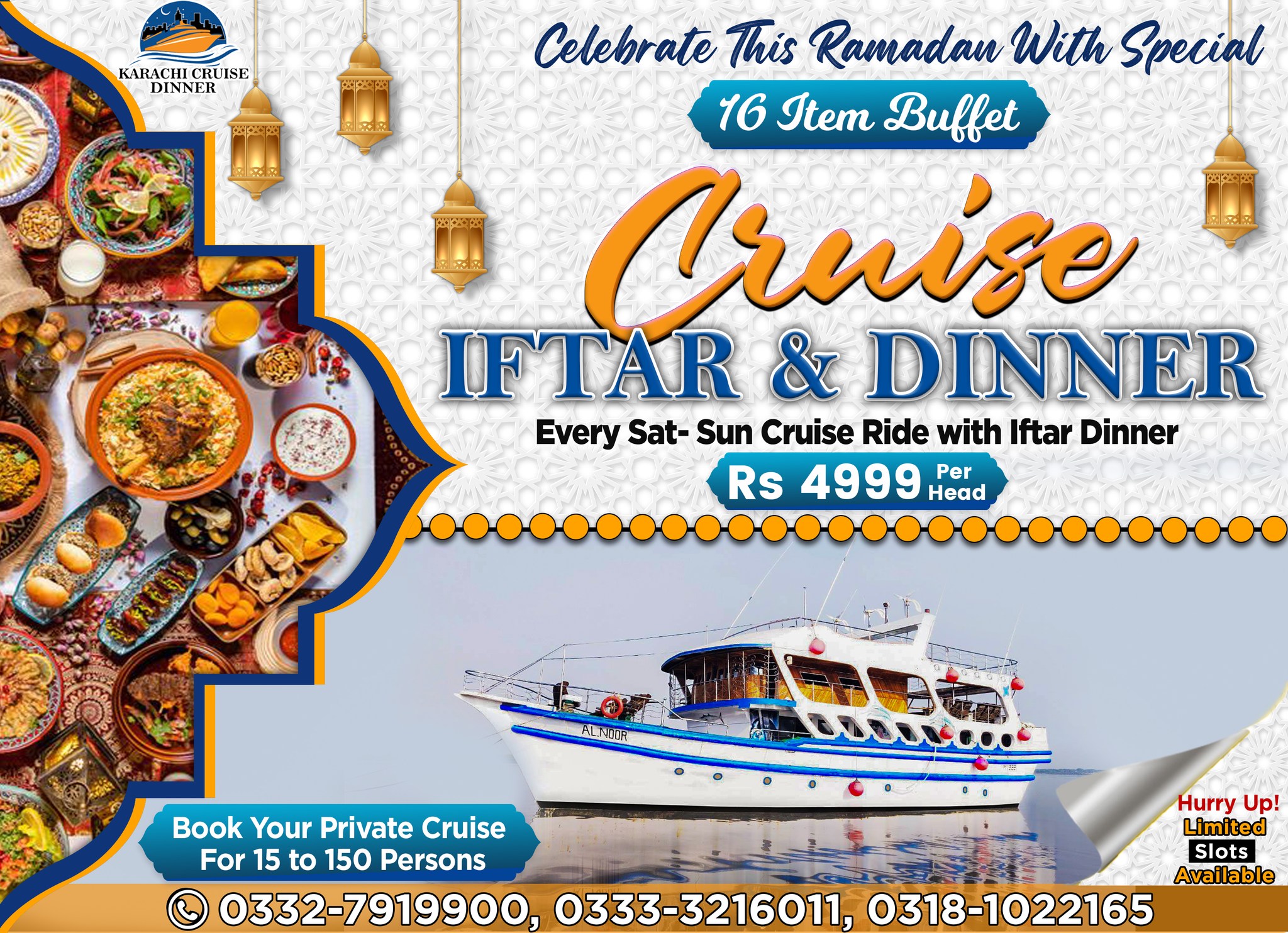 Iftar buffet in Karachi