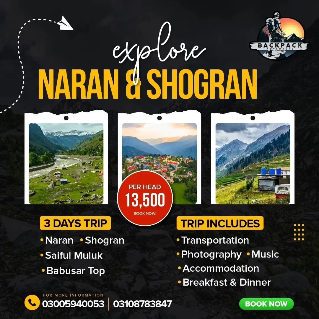 3-Day Trip To Naran Kaghan This Summer